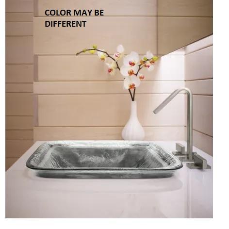 Kohler K-2773-G1-B11 Wading Pool Glass Vessel Sink - MSRP $661