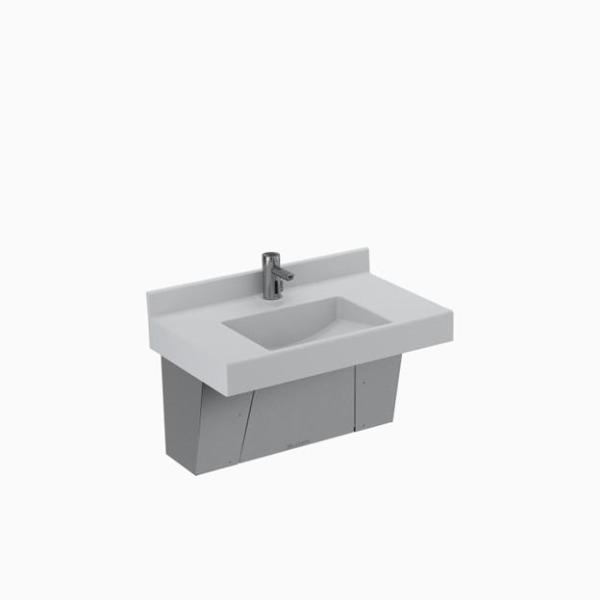 Sloan Single Station Lavatory Sinks - MSRP $4,500