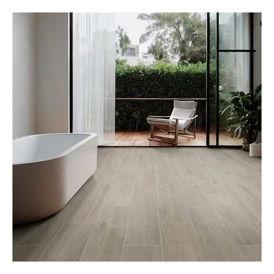 MSI Westwood Liath Gray 8 in. x 24 in. Matte Porcelain Wood Look Floor and Wall Tile - Est Retail $1,523- 1plt