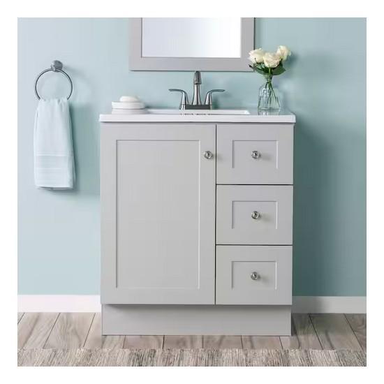 Kitchen & Bath - Glacier Bay Vanities and Toilets - Est Retail $1,194- 1plt