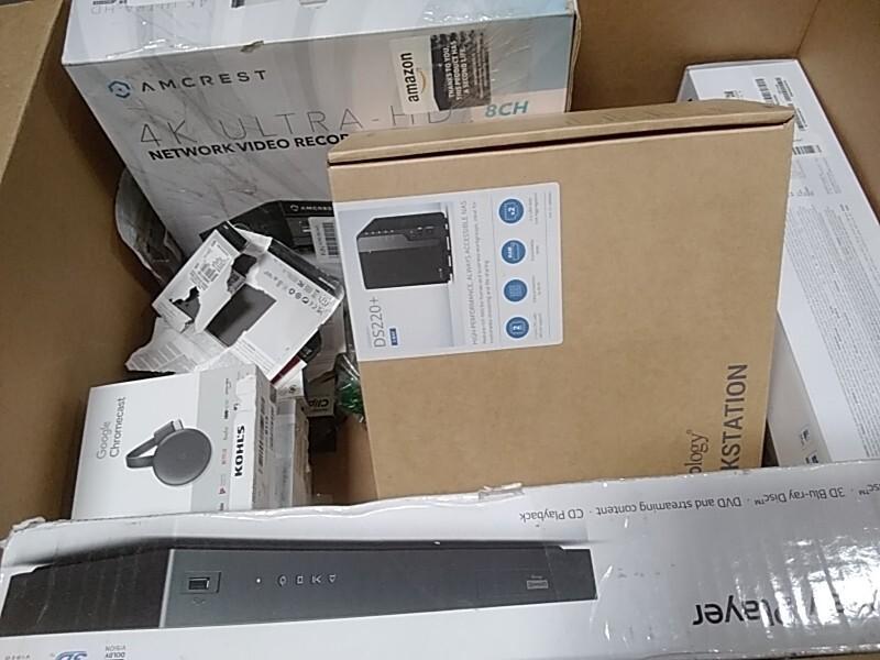 Consumer Electronics- Synology DiskStation, Samsung 860 PRO, Apple iPhone XS  - MSRP $2,744