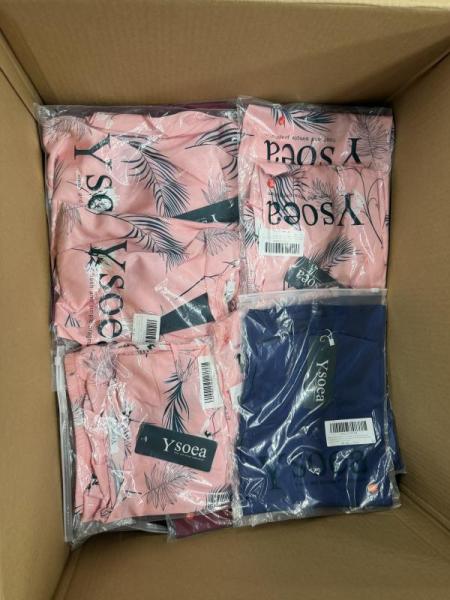 Bulk Lot of 300 Women's Mixed Apparel Clothing - Pajamas, Dresses, Shorts - MSRP $8,800