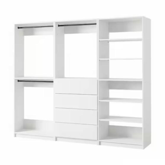 Flooring & Rugs - Klair Living Closet Tower System, MSI Blanca White Floor Tile - Est Retail $811- 2plts