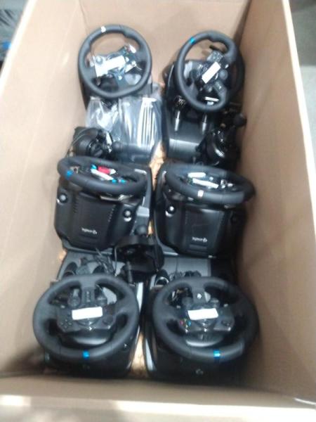 Consumer Electronics- Logitech G9 23SE Wheel Pedals, G923 RACINGWHEEL PEDALS - MSRP $1,739