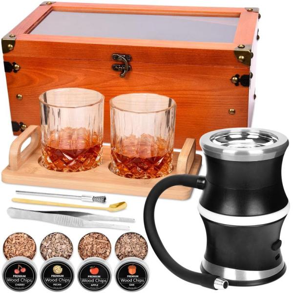 Kitchen - Weibutech Electric Old-Fashioned Smoker Kits, Aofure 11pc Silver Metal Cake Stand Set - MSRP $16,179