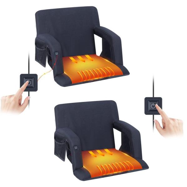 Sports - WGOS Heated Stadium Seats, Aoneky Soccer Net, Ativafit Mini Trampoline - MSRP $1,344