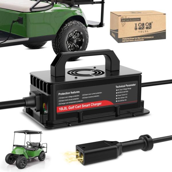 Electronics - Golf Cart Battery Charger, Carina Meta Quest Charging Dock, Megatek CD Player - MSRP $3,834