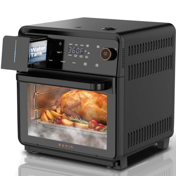 Kitchen - OUNIN Air Fryer Toaster Oven Combo, Utheer 17"x13" Ceramic Nonstick Stainless-Steel Griddle - MSRP $3,234