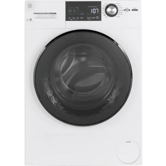 GE GFW148SSMWW Electric Front Loading Washer - MSRP $1,109