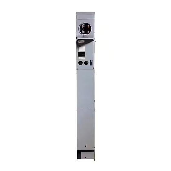 General Merch - Midwest Electric RV Metered Pedestal, Ply Gem Window, Bootz ShowerCast Shower Pan - Est Retail $2,358
