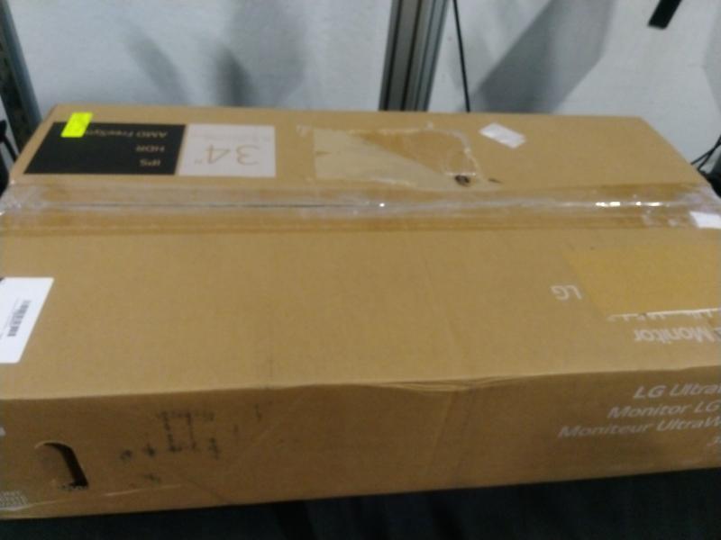 A Grade - LG 34" Class UW-FHD LCD Monitor - 21:9, IPS Technology, 2560 x 1080, HDMI, DisplayPort - MSRP $535