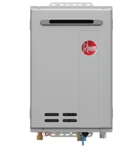 Plumbing - Rheem Outdoor Natural Gas Tankless Water Heater, YSQCAR, FUFU&GAGA, HOMEIBRO, Glacier Bay -Est Retail $2,385