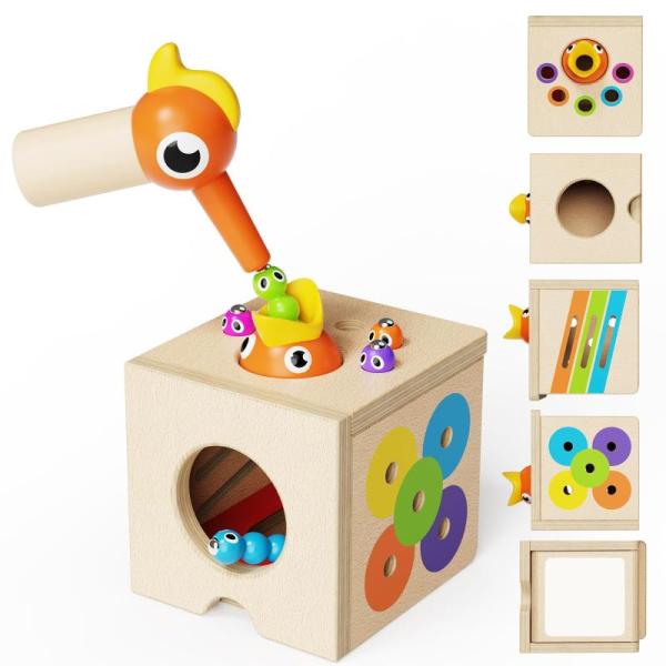 Toy - Paisure 5-in-1 Wooden Activity Cubes, wentian Soccer Balls, Abacus Brands Virtual Reality ESPN Boxes -MSRP $7,614
