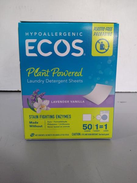 Bed Bath and Home - ECOS Laundry Detergent, Tide Power PODS with Febreze - MSRP $4,322