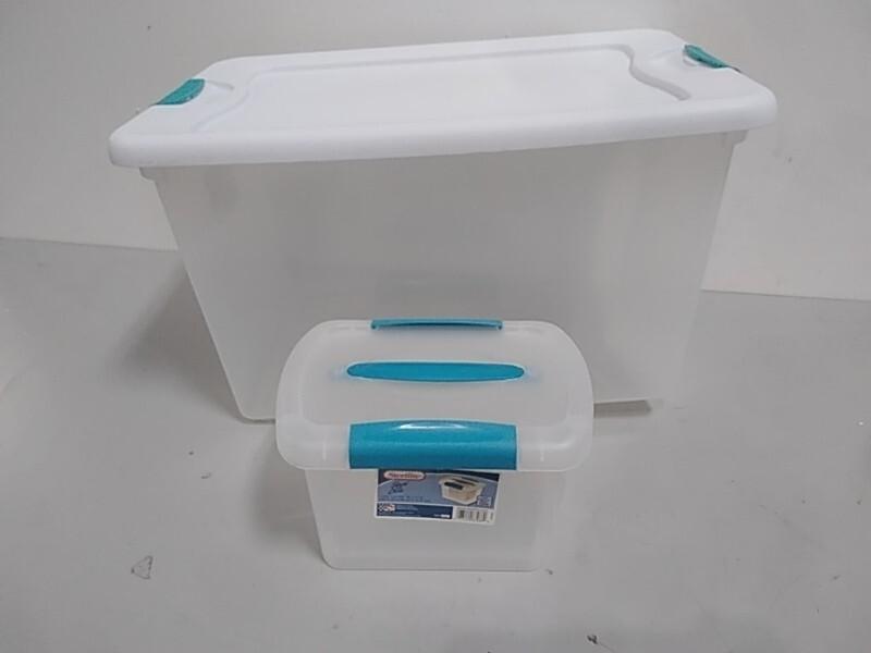Bed Bath and Home- Stanley Hardware Container, Sterilite 16 Gallon Storage - MSRP $2,252