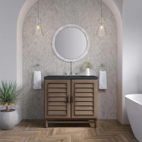 James Martin Vanities 620-V36-WW-3CSP Vanity Set - MSRP $2,849
