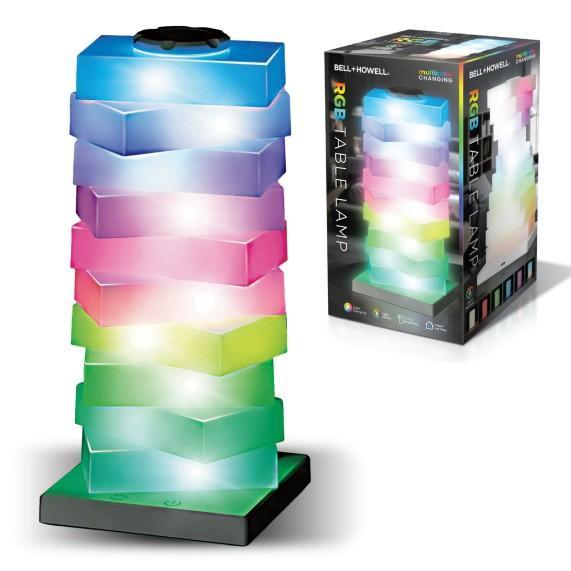 Lighting & Electrical - Bell & Howell Mood Lamp, Lucia Wall Sconce, Aira Wall Sconce - Est Retail $1,907