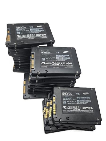 SOLID STATE DRIVES - SAMSUNG 850 EVO - 1TB, 2TB 2.5" SSDs (SALVAGED)