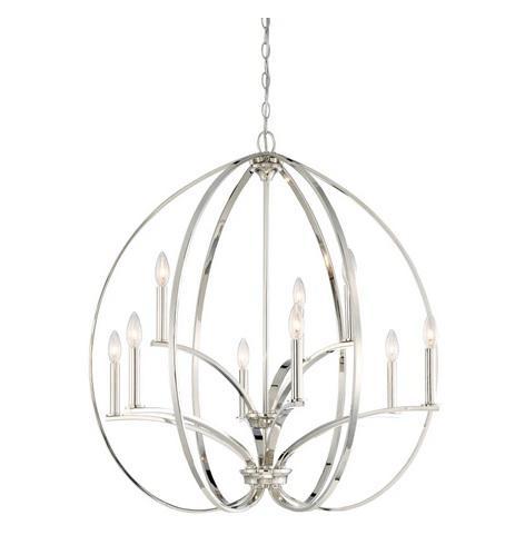 Minka Lavery 4989-613 Two-Tier Chandelier Chandelier - MSRP $879