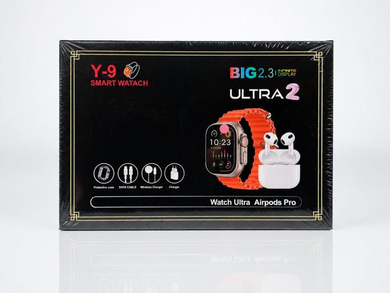 Ultra 2 Smart Watch & Wireless Earbuds Combo Sets