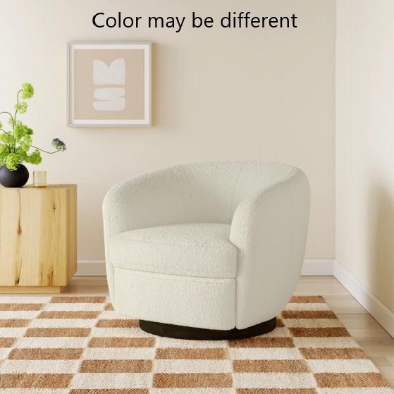 TRUCKLOAD - Furniture - Marcy Swivel Barrel Chair, Beau Nightstand, Saldana End Table - MSRP $50,816