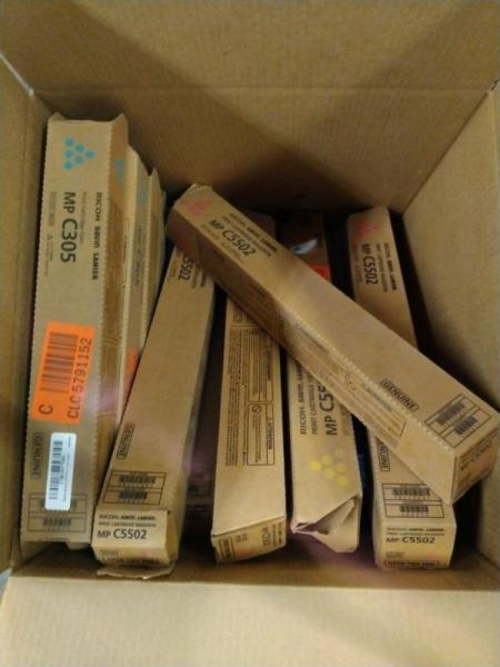 Printer Ink & Toner - Ricoh, Epson - MSRP $2,884