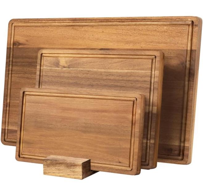 Kitchen - KOLWOVEN Wood Cutting Boards, Wepikk Stainless Steel Cocktail Shaker Set, POBFF Veggie Peelers - MSRP $12,680