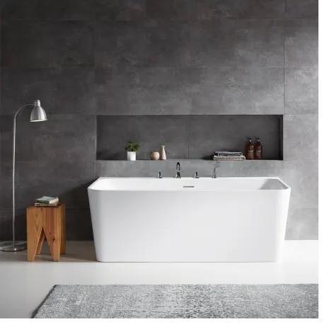 Miseno 253059-BAT-WH Soaking Bathtub - MSRP $1,008