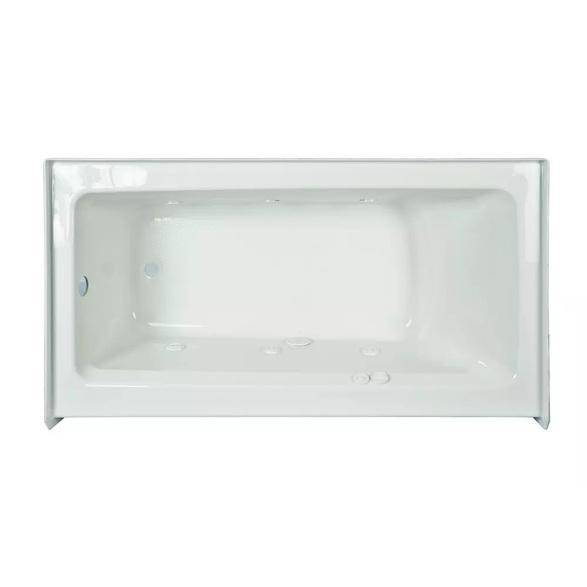 Jacuzzi PY65959 Whirlpool Alcove Bathtub - MSRP $1,243