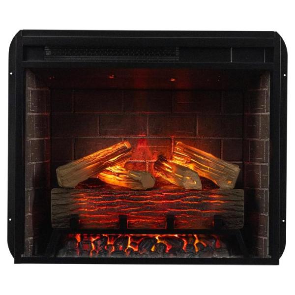 Home - Modern Ember Uptown Smart Home Electric Fireplace Insert, ZSHINE Heavy-Duty Curtain Track Rails - MSRP $18,393