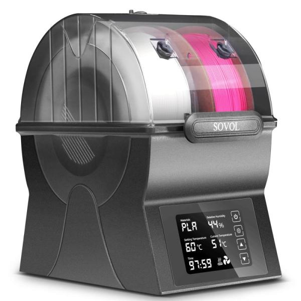 General Merchandise - Sovol Filament Dryer, Wallderful 20pk White Terrazzo Peel & Stick Floor Tiles - MSRP $3,543