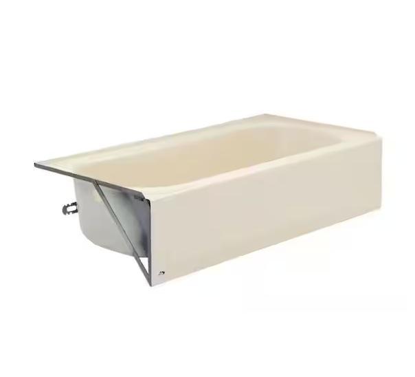 Kitchen & Bath- Bootz Industries Aloha Alcove L-Drain Soaking Bathtubs, Gerber, Glacier Bay - Est Retail $1,442- 2plts
