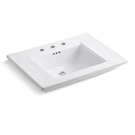 Kohler K-2269-8-0 Fireclay Pedestal Bathroom Sink - MSRP $1,125