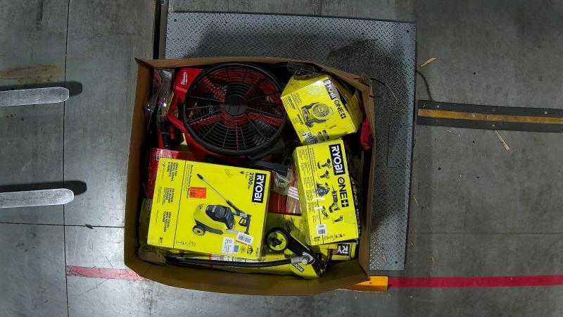 Tools & Hardware - Milwaukee M18 FUEL 500CFM 18V Brushless Cordless Leaf Blower Kits, RYOBI, RIDGID - Est Retail $2,069
