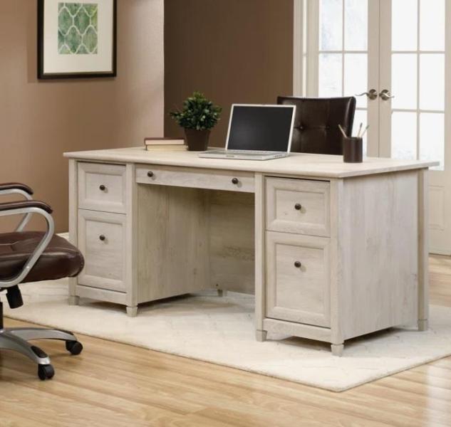 Furniture - Chairs, Flower Sofa Right-Hand Facing Seat/Back, Tildenville Executive Desk, Eveline Bed Frame -MSRP $1,517