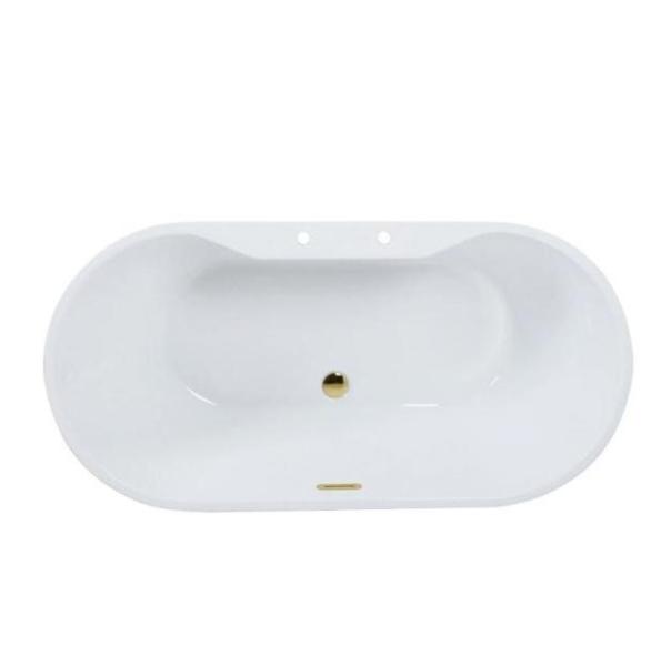 Kingston Brass Freestanding Tub - MSRP $2,720