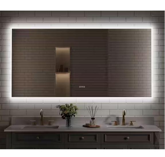 Plumbing - WELLFOR Bathroom Vanity Mirror, LANDOLT, TETOTE, KeonJinn, STRETTA, NDS, Croydex, HDC - Est Retail $3,436