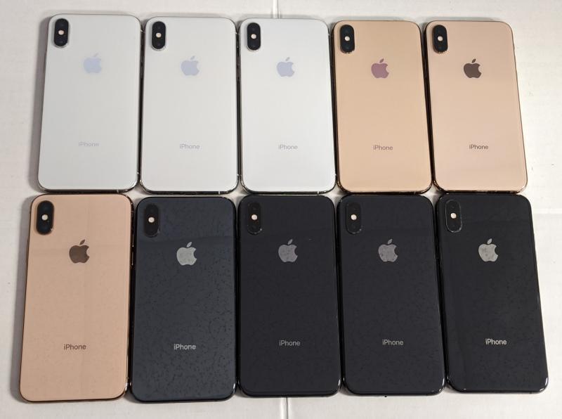 Apple iPhone XS, 64-512GB, Unlocked, 13 Units, Refurb, MSRP $14,400