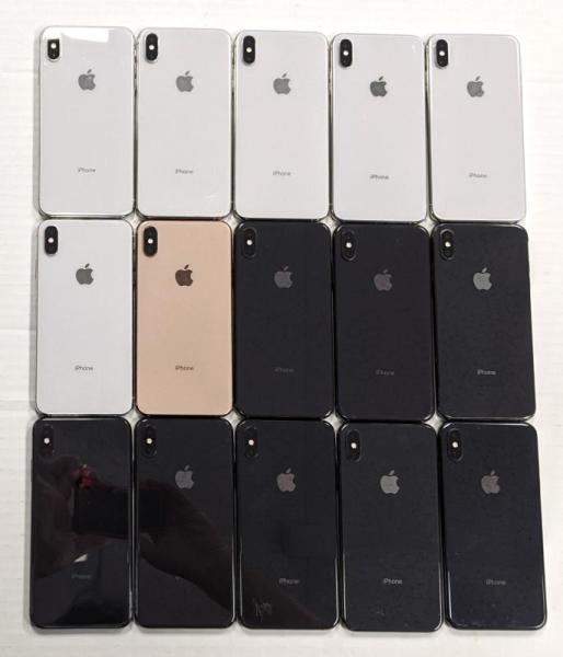 Apple iPhone XS Max, 64-512GB, Unlocked, 16 Units, Refurb MSRP $18,900