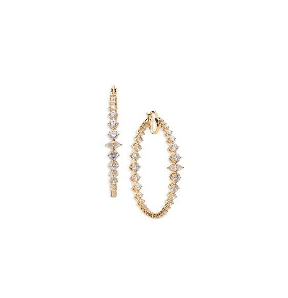Jewelry - Nadri Leah Statement Hoop Earrings, Kendra Scott, BaubleBar, AllSaints, Ettika - Original MSRP $3,006