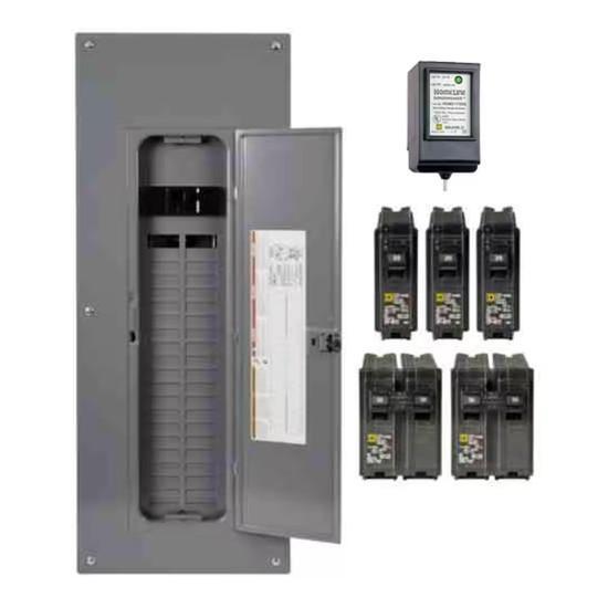 Lighting & Electrical - Square D, Hampton Bay, Lithonia - Est Retail $3,724- 1plt