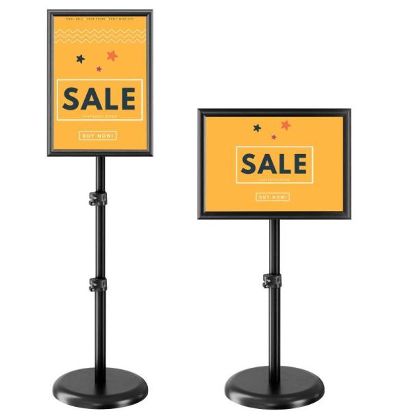 Amazon Clearance - Office Product - EBLIKI Sign Holder Stand, BXI Magnetic Dry Erase Whiteboard & Felt Bulletin Board - MSRP $7,386