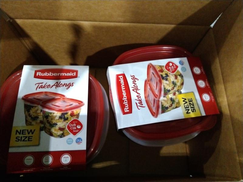 General Merchandise- Raid Max Bug Barrier, Home Smart Wooden Toothpicks, Rubbermaid Containers - MSRP $1,035