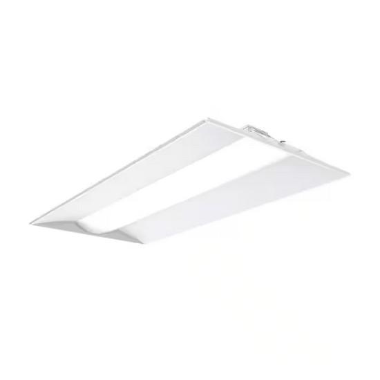 Lithonia Contractor Select STAKS 2 ft. x 4 ft. White Integrated LED Troffer - Est Retail $2,243- 1plt