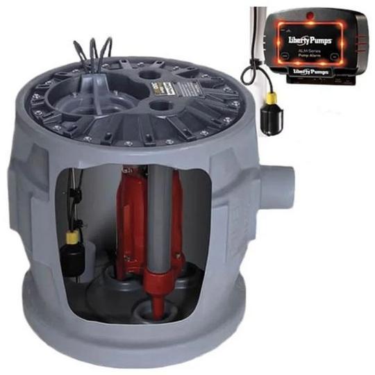Liberty Pumps P382LE51 Cast Iron Sewage Pump System - MSRP $712