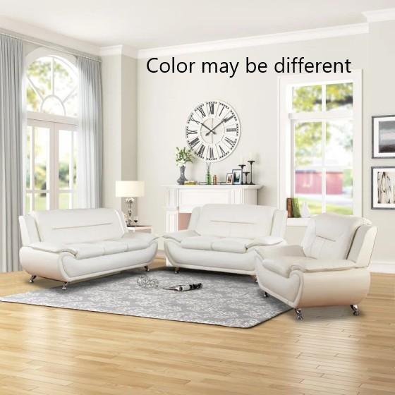 Furniture - Ceitedh 3 Piece Living Room Set, Alexzis Cast Glass End Table, Jozwiak Side Chair - MSRP $2,685