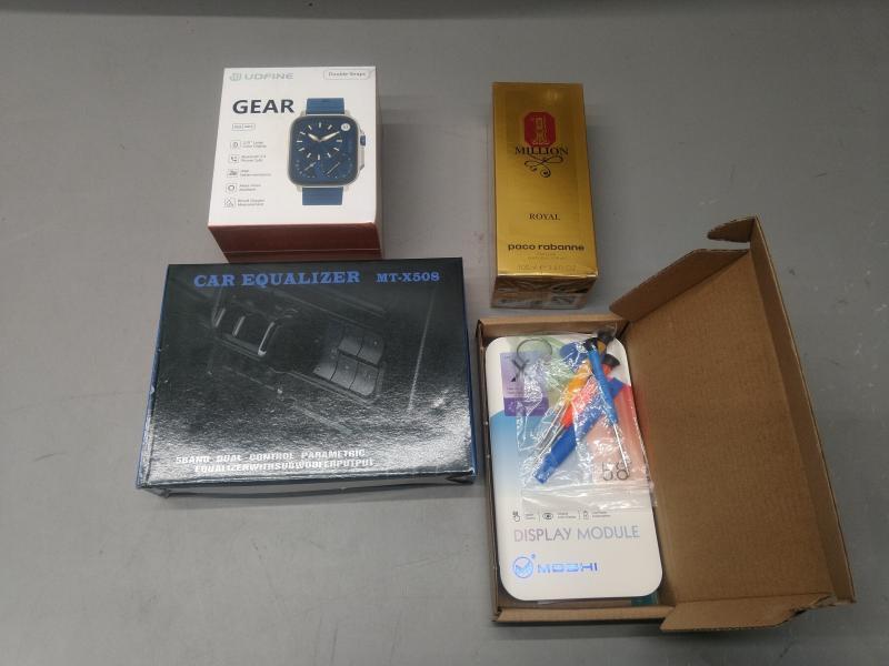 General Merchandise - Samsung S25 Case, Professional Football Shoes, Parametric Car Audio Equalizer - MSRP $2,684