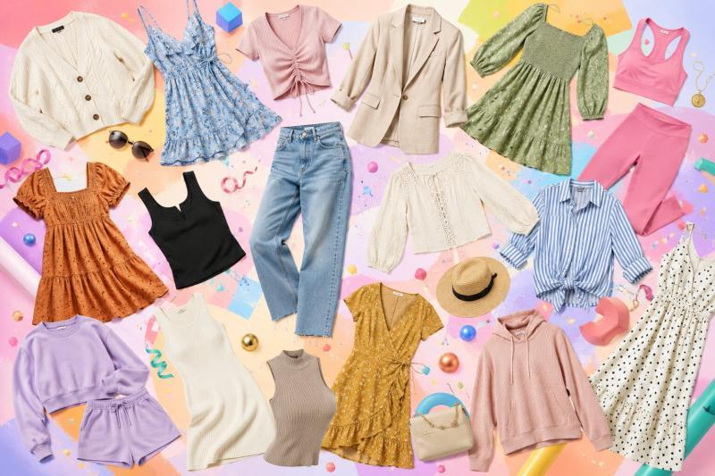 Bulk Lot of 100 Women's Mixed Apparel Clothing
