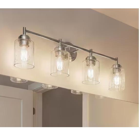 Lighting & Electrical - Kichler, ANTOINE, Bella Depot, ARISKEEN, Oaks Aura, HINNIXY, Hampton Bay - Est Retail $1,657