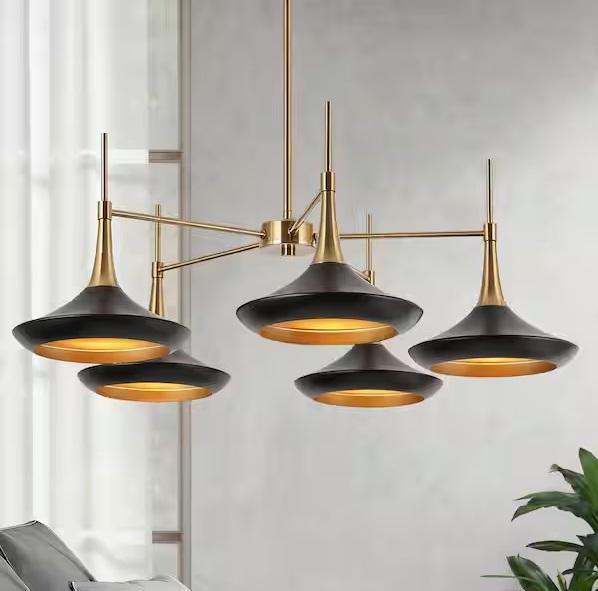 Lighting & Electrical - LNC 5-Light, MLiAN, Oaks Aura, EDISLIVE, Briignite, DSI LIGHTING, Breezary - Est Retail $2,173